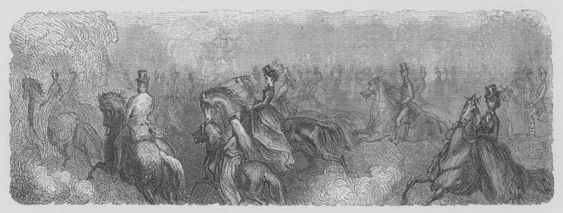 W parku autorstwa Gustave after Dore