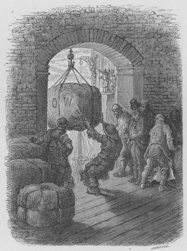 W pracy autorstwa Gustave after Dore
