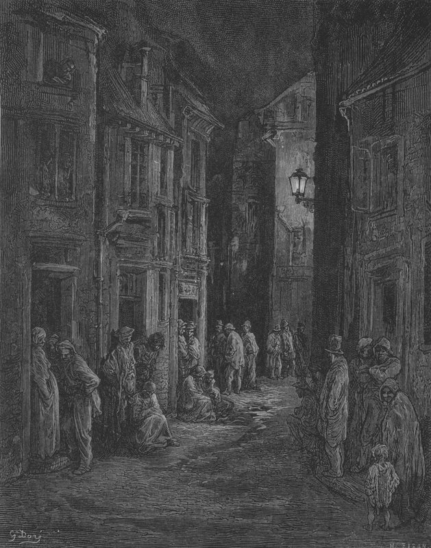 Pola Bluegate autorstwa Gustave after Dore