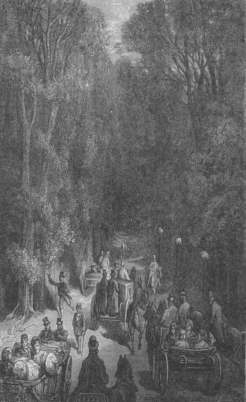 Samochodem autorstwa Gustave after Dore