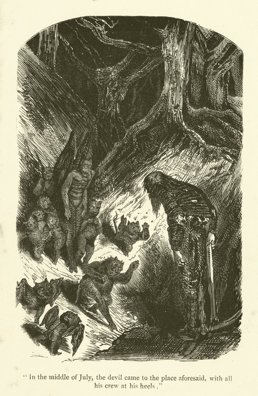 Ilustracja do dzieł Rabelais autorstwa Gustave after Dore