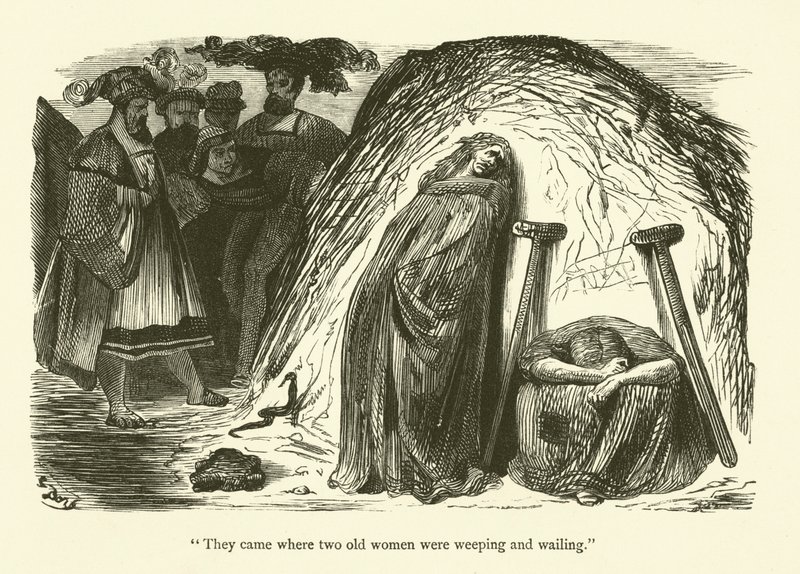 Ilustracja do dzieł Rabelais autorstwa Gustave after Dore