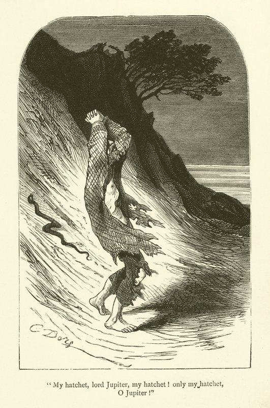Ilustracja do dzieł Rabelais autorstwa Gustave after Dore