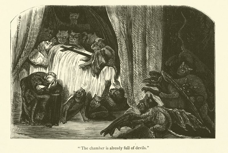 Ilustracja do dzieł Rabelais autorstwa Gustave after Dore