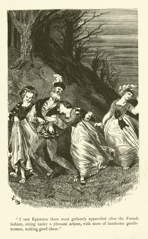 Ilustracja do dzieł Rabelais autorstwa Gustave after Dore
