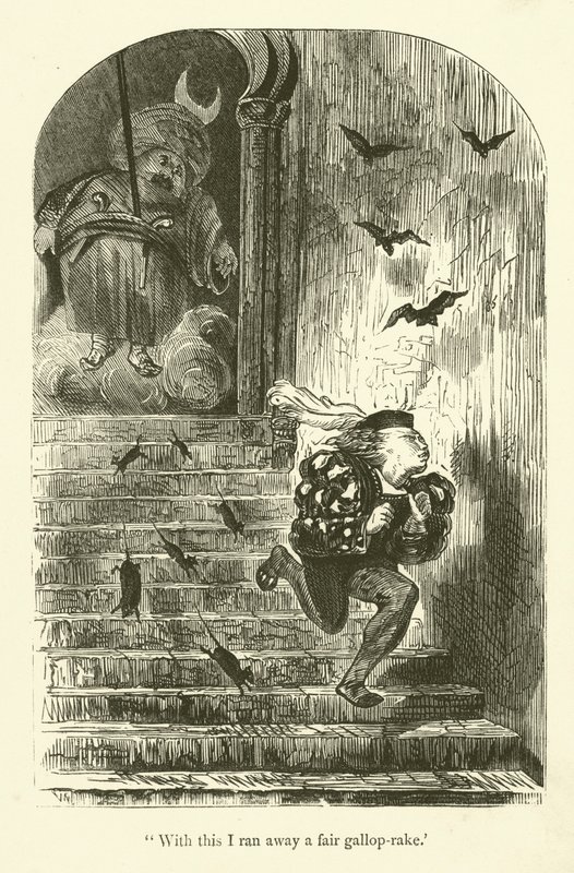 Ilustracja do dzieł Rabelais autorstwa Gustave after Dore