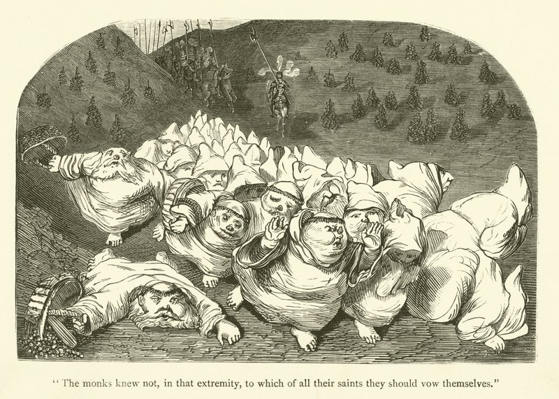 Ilustracja do dzieł Rabelais autorstwa Gustave after Dore