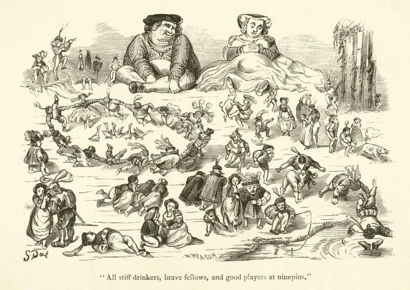 Ilustracja do dzieł Rabelais