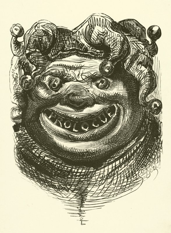 Ilustracja do dzieł Rabelais autorstwa Gustave after Dore