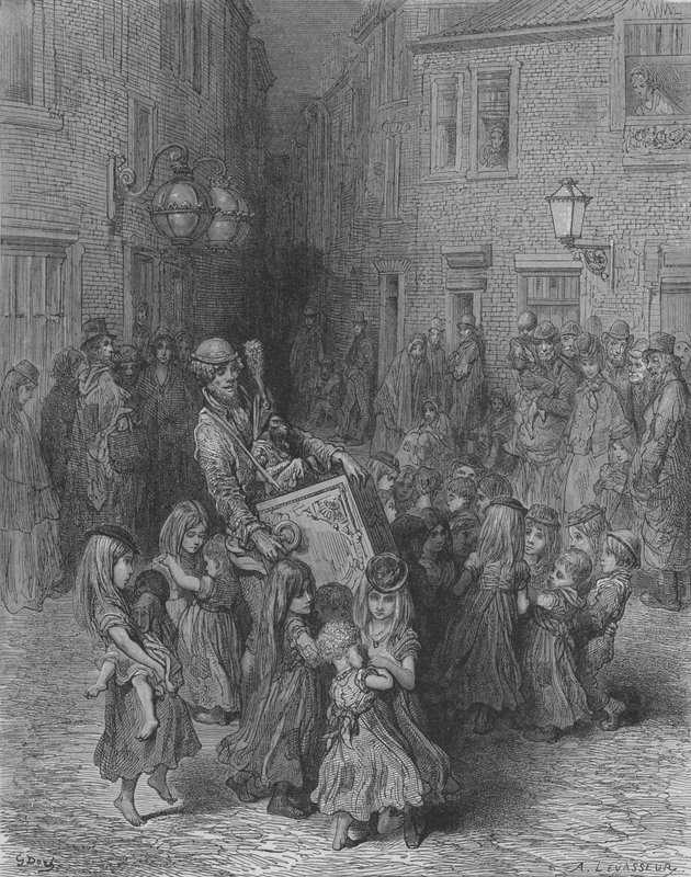 Organy Barbary autorstwa Gustave after Dore