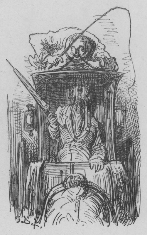 Le Cab autorstwa Gustave after Dore