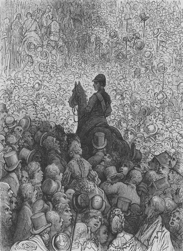 Derby, zwycięzca autorstwa Gustave after Dore