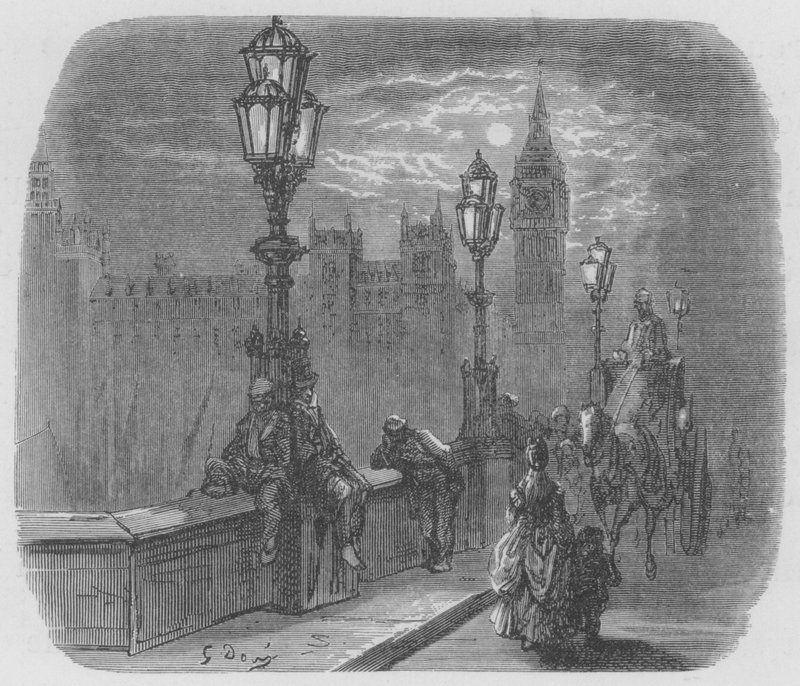 Dok wapienny autorstwa Gustave after Dore