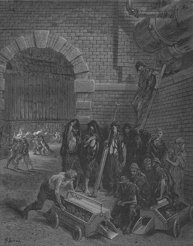 Gaz autorstwa Gustave after Dore