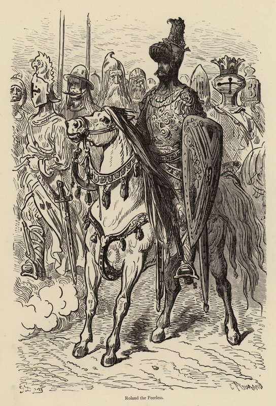 Roland Niezrównany autorstwa Gustave after Dore
