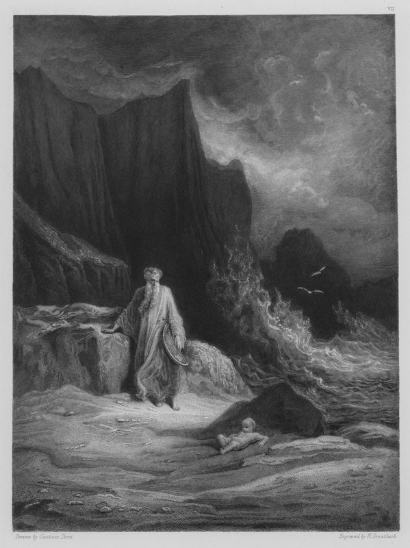 Znalezienie króla Artura autorstwa Gustave after Dore