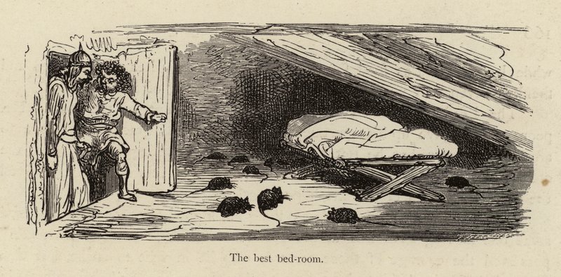 Najlepsza sypialnia autorstwa Gustave after Dore