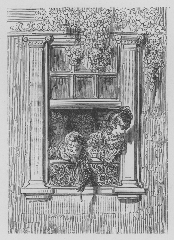 Okno na drodze DEpsom autorstwa Gustave after Dore