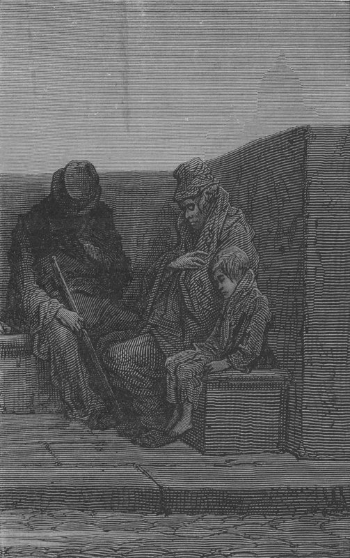 Włóczędzy autorstwa Gustave after Dore