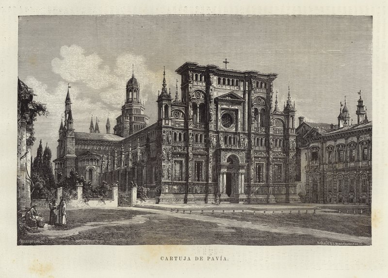 Kartuzja Pawii autorstwa Gustave Bauernfeind