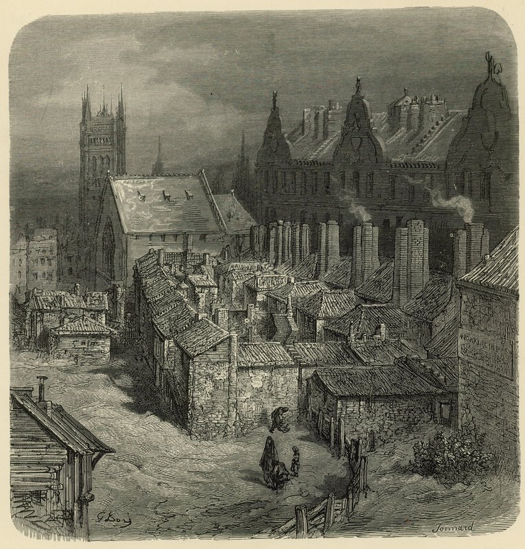 Diabelski Akr, Westminster autorstwa Gustave Dore