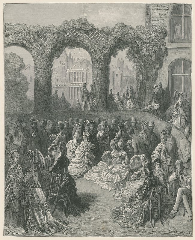 Holland House, Middlesex autorstwa Gustave Dore