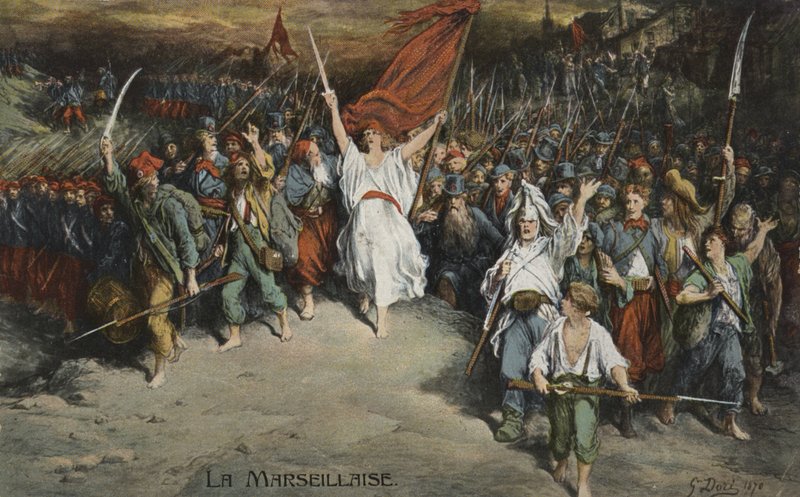 La Marseillaise autorstwa Gustave Dore