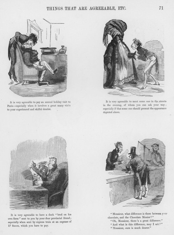 Szkice humorystyczne i groteskowe Gustave Dore (grafika) autorstwa Gustave Dore