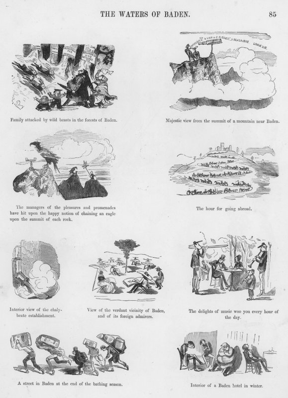 Szkice humorystyczne i groteskowe Gustave Dore (grafika) autorstwa Gustave Dore