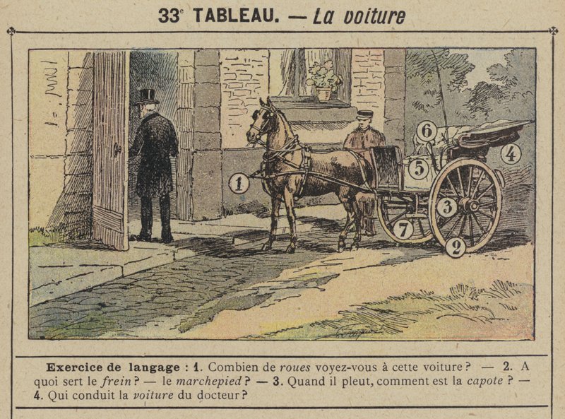 Samochód (kolor lito) autorstwa Gustave Fraipont