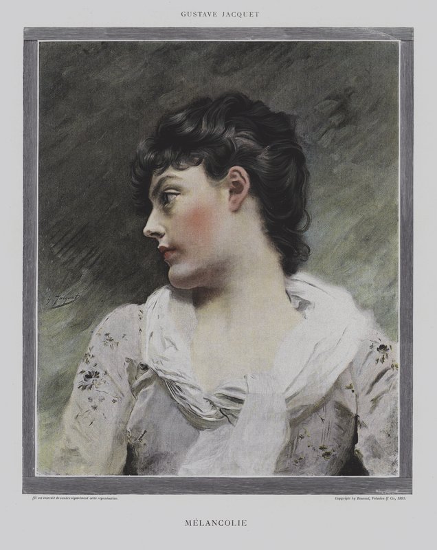 Melancholia autorstwa Gustave Jacquet