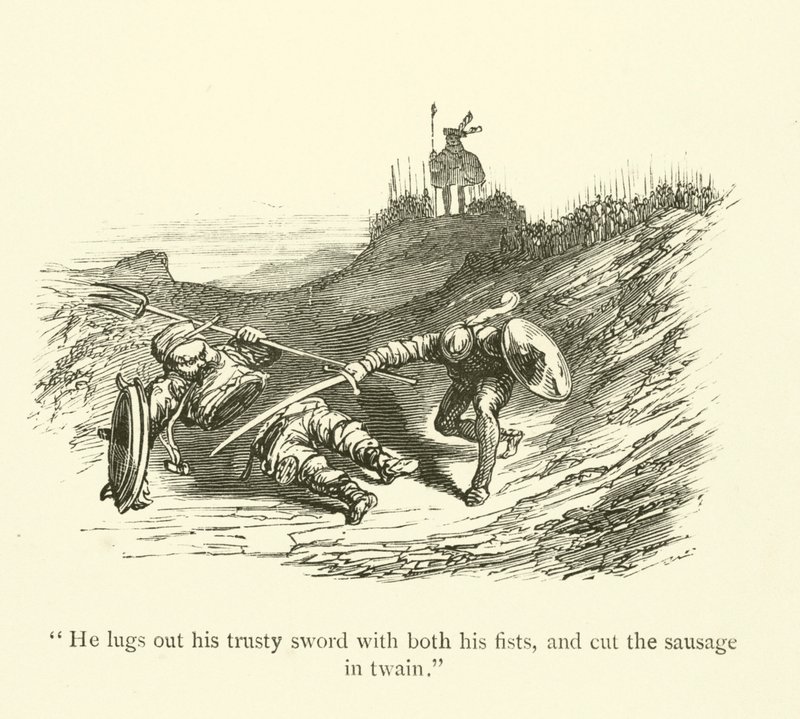 Ilustracja do dzieł Rabelais autorstwa Gustave after Dore