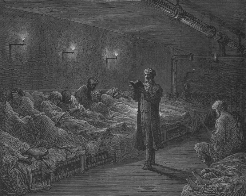 Religijny drapieżnik autorstwa Gustave after Dore