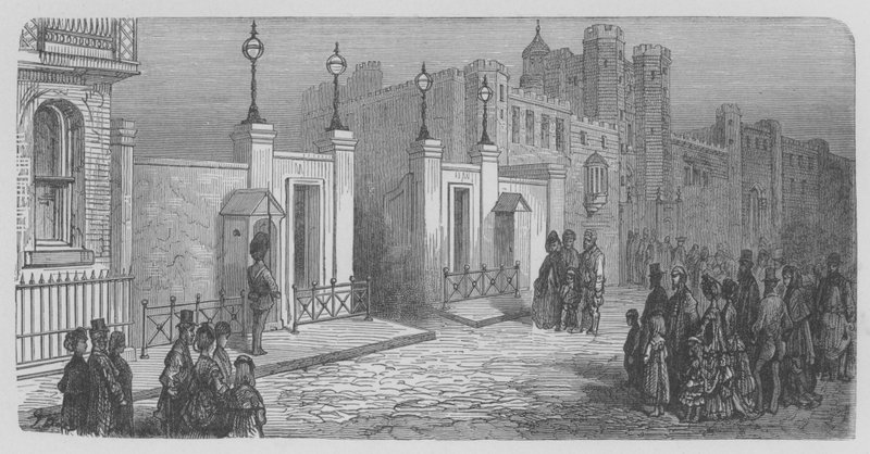 Drzwi św. Jakuba autorstwa Gustave after Dore