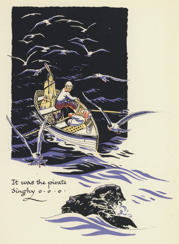 Piotruś Pan i Wendy: To był piracki ponton (kolor lito) autorstwa Gwynedd M. Hudson