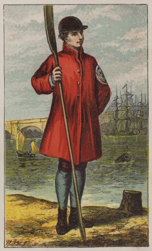 Waterman (kolor lito) autorstwa H.W. (after) Petherick