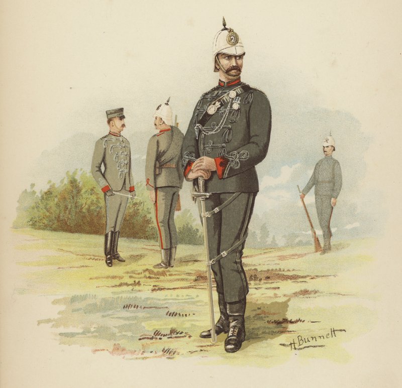 2. karabiny własne królowych (Kanada) autorstwa H. Bunnett