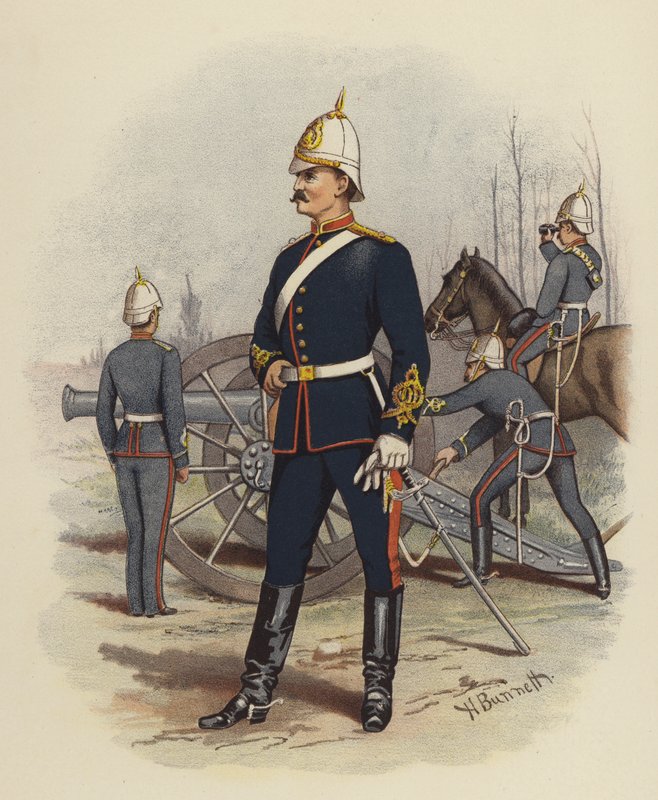 Artyleria wiktoriańska autorstwa H. Bunnett