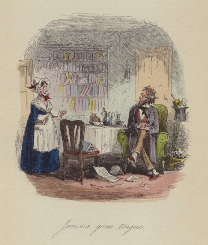Ilustracja do Lewisa Arundela lub The Railroad of Life autorstwa Franka E Smedleya (kolorowa grawerunek) autorstwa after Hablot Knight Browne