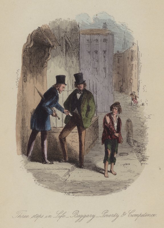 Ilustracja do Lewisa Arundela lub The Railroad of Life autorstwa Franka E Smedleya (kolorowa grawerunek) autorstwa after Hablot Knight Browne