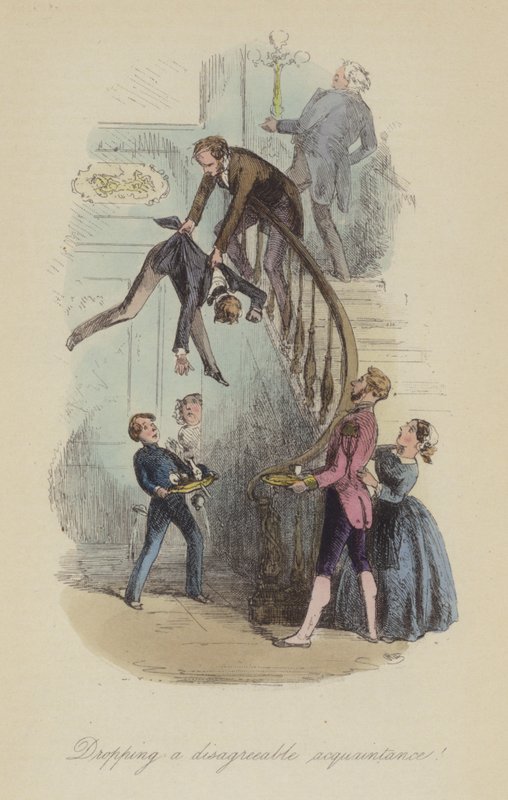 Ilustracja do Lewisa Arundela lub The Railroad of Life autorstwa Franka E Smedleya (kolorowa grawerunek) autorstwa after Hablot Knight Browne