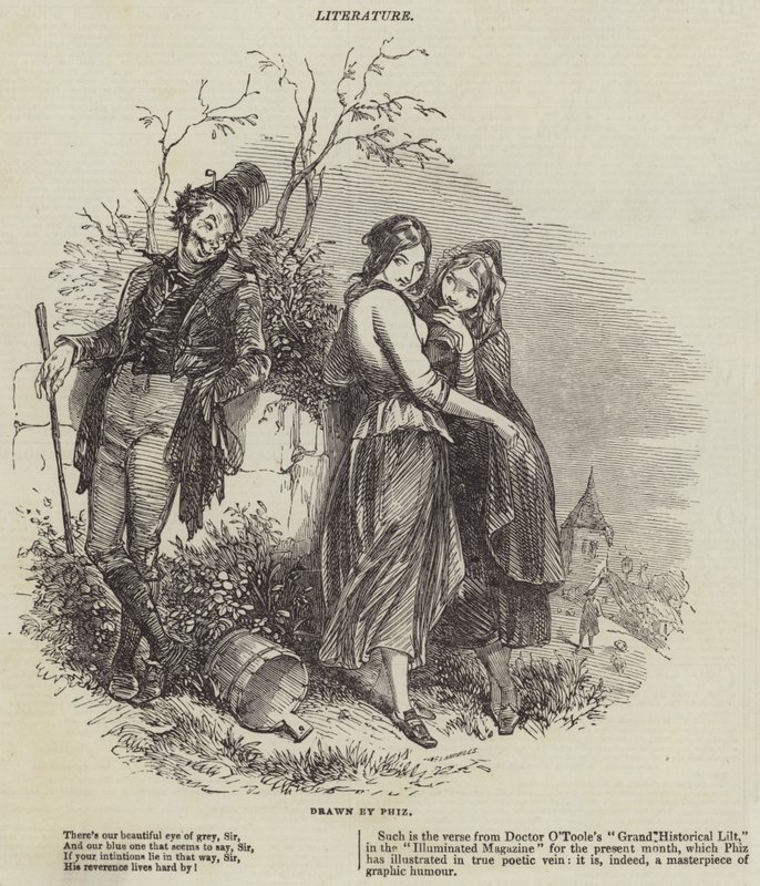 Wielki Historyczny Lilt autorstwa Hablot Knight Browne