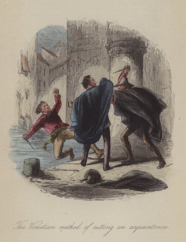 Ilustracja do Lewisa Arundela lub The Railroad of Life Franka E. Smedleya autorstwa Hablot Knight Browne