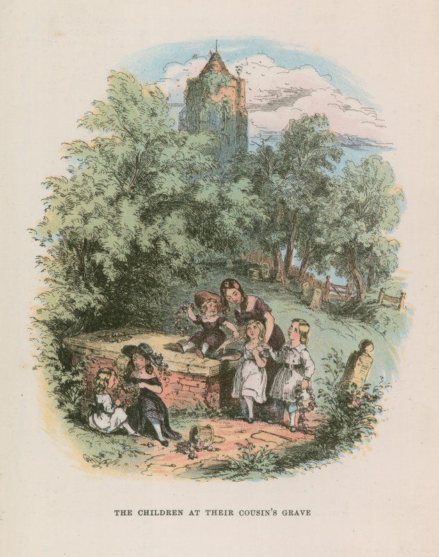 Ilustracja do filmu Nicholas Nickleby autorstwa Hablot Knight Browne