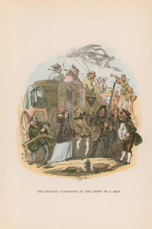 Ilustracja do Pickwick Papers autorstwa Hablot Knight Browne