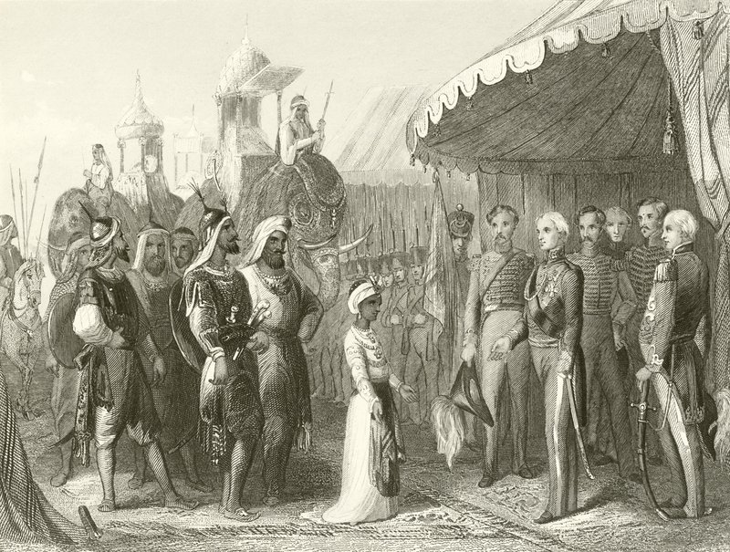 Poddanie się Maharadży Dhuleepa Singha Sir Henry