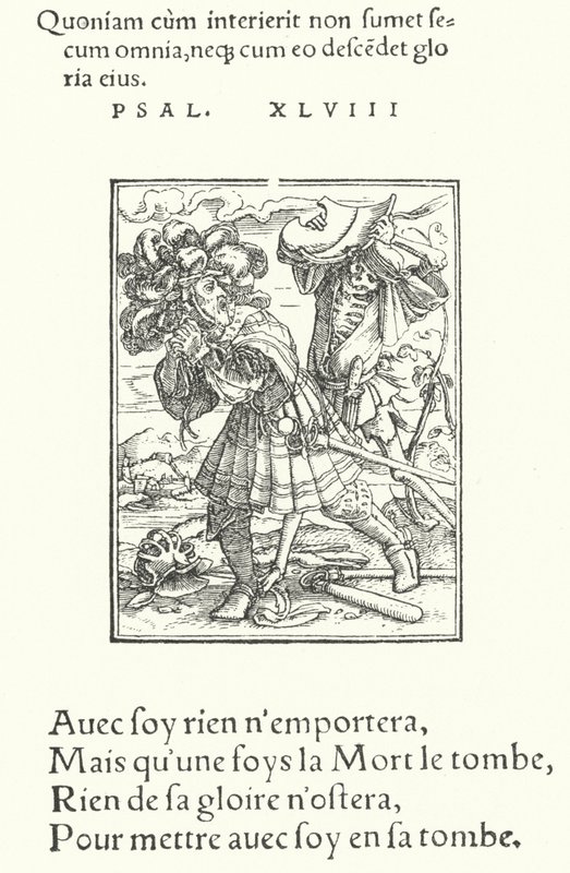 Hrabia (rycina) autorstwa Hans (after) Holbein the Younger
