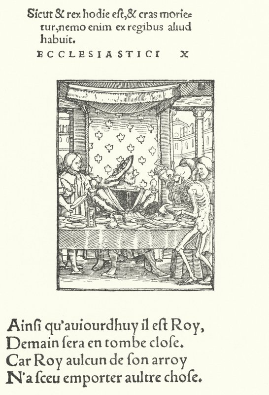Król (rycina) autorstwa Hans (after) Holbein the Younger