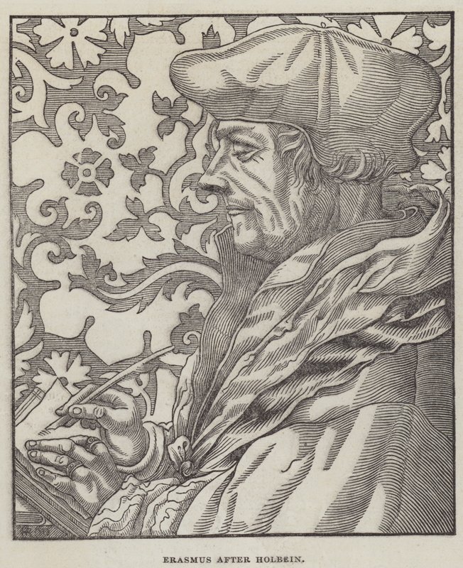 Erasmus autorstwa Hans Holbein der Jüngere