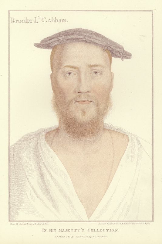 George Brooke, Lord Cobham (akwatinta) autorstwa Hans Holbein der Jüngere
